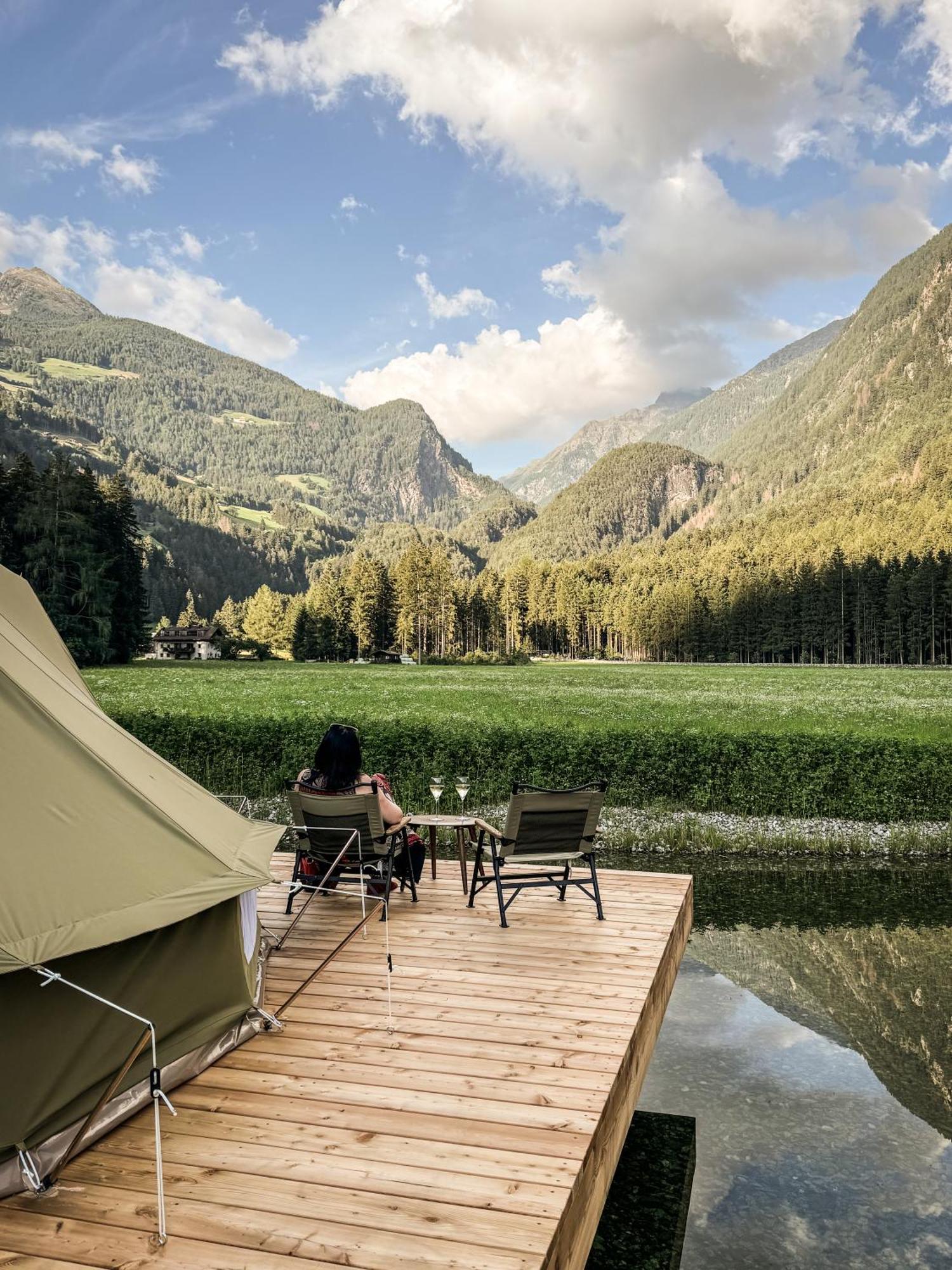 Sandgold Alpine Glamping Campo Tures Exterior foto